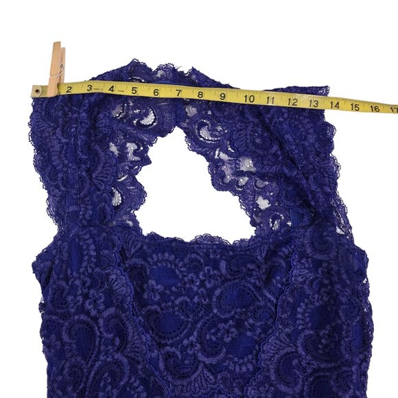 Nicole Miller Eva Lace Open Back Slip Lined Dress – Size Small - Picture 8 of 16